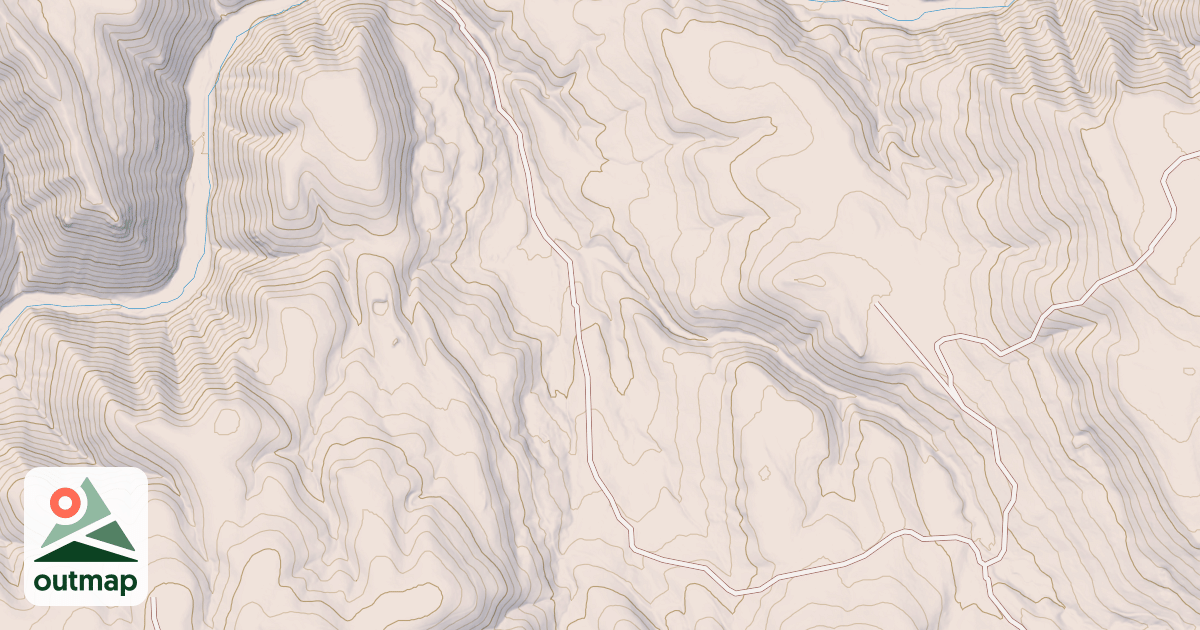 Map of USFS National Forest System Roads {CD47A543-52B6-4143-B93D-145D8A536953}