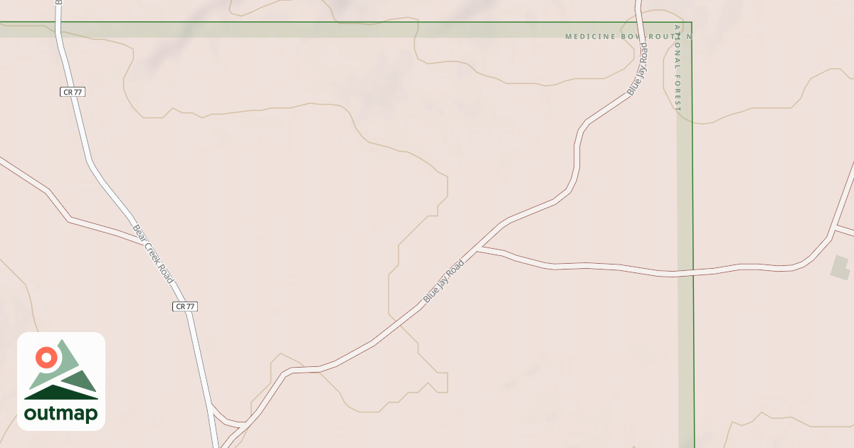 Map of BLUE JAY