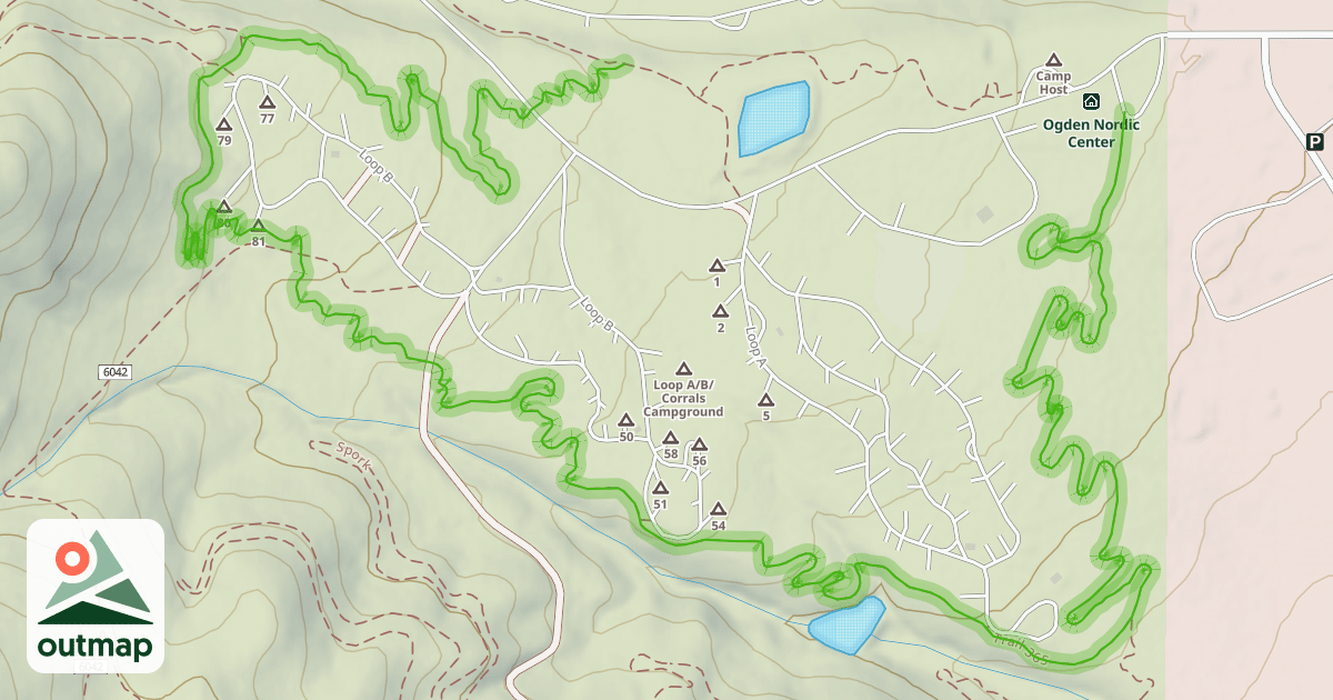 Map of Trail 365