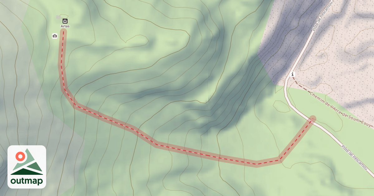Map of La Combe
