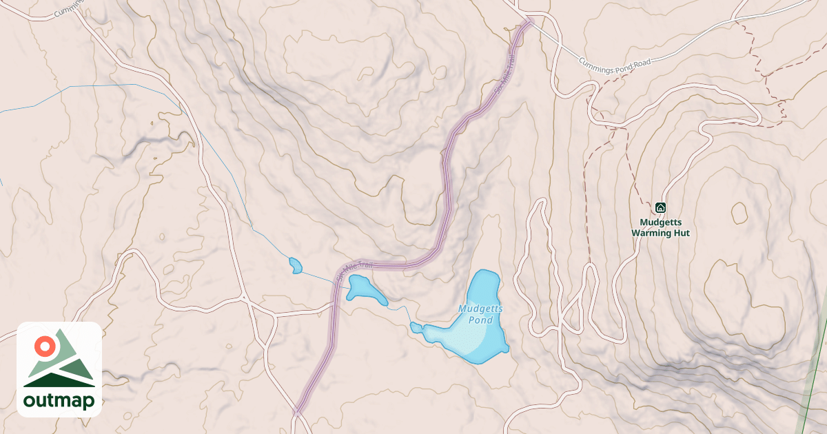 Map of Six Mile Trail