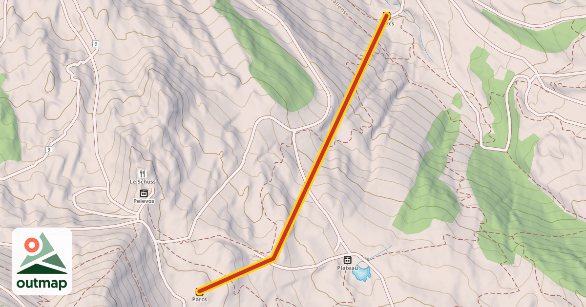 Map of Parcs