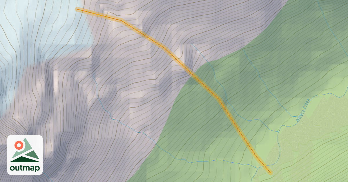 Map of Butters East Trees