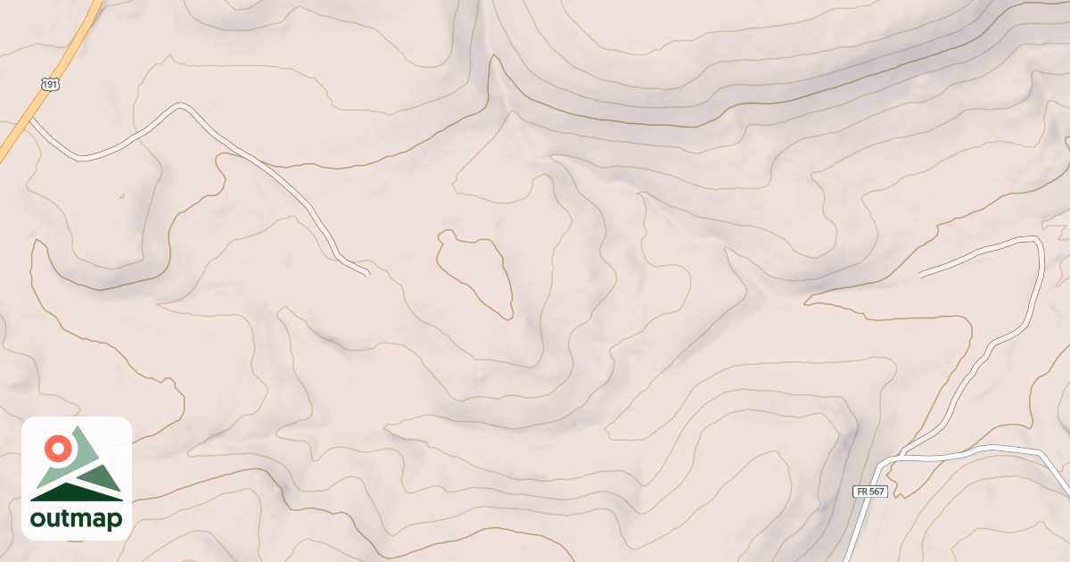 Map of EAST CASTLE TS.