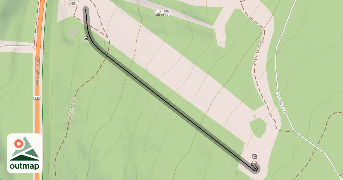 Map of Beer's Bluff