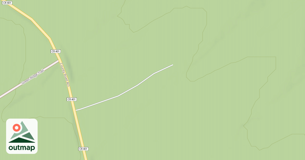 Map of DEEP CREEK SPUR 1H