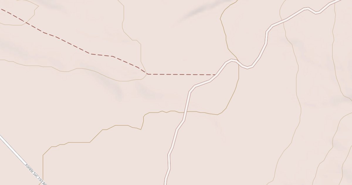 Map preview of USFS National Forest System Roads {5B391B8F-3177-4157-B2A5-84D659984AA6}