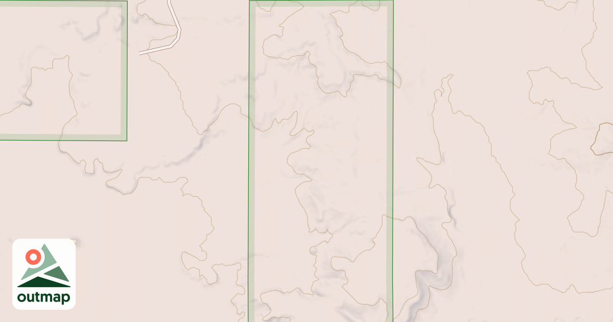 Map of USFS Motor Vehicle Use Map Trails 24873