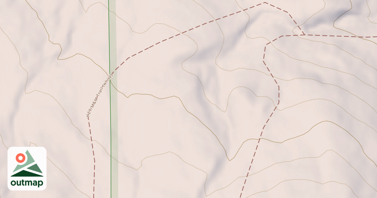 Map of Metacomet - Monadnock Trail