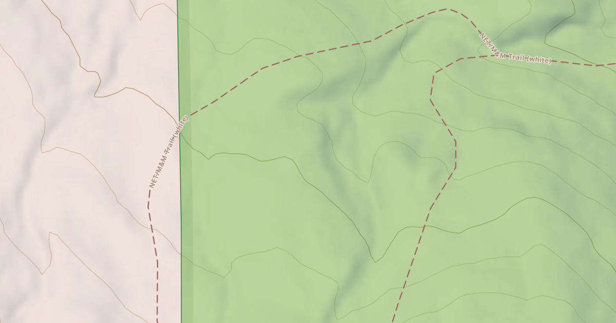 Map preview of Metacomet - Monadnock Trail