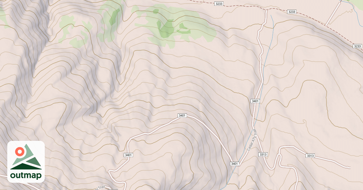 Map of CEDAR ATV