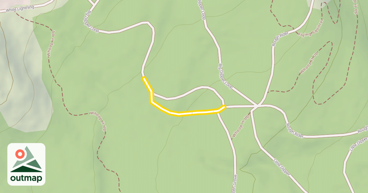 Map of Big Dipper Loop