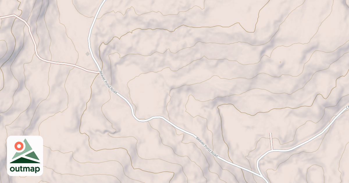 Map of Beaver Pond Rd