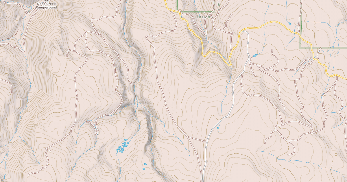 Map preview of BALD HILLS