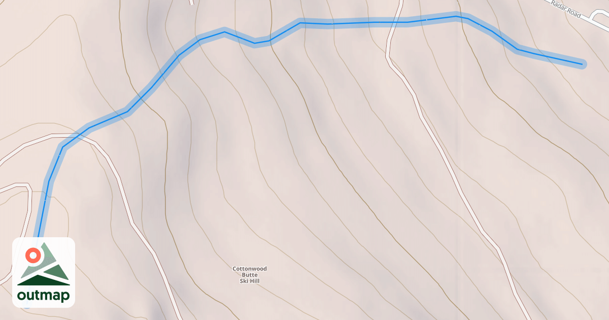 Map of Hidden Valley