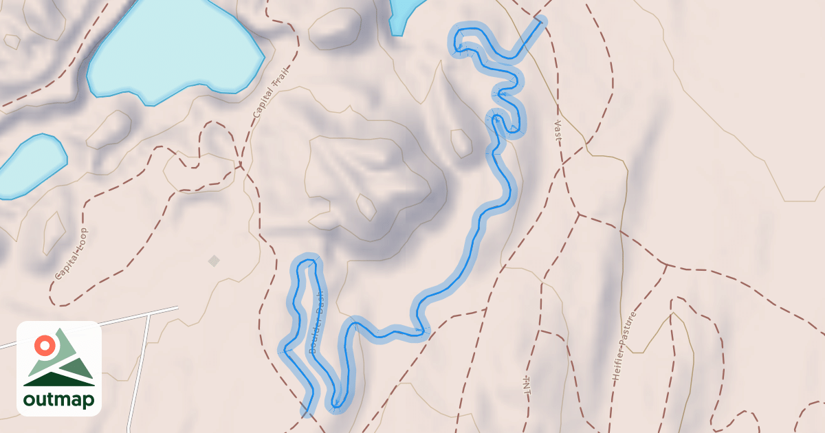 Map of Boulder Dash