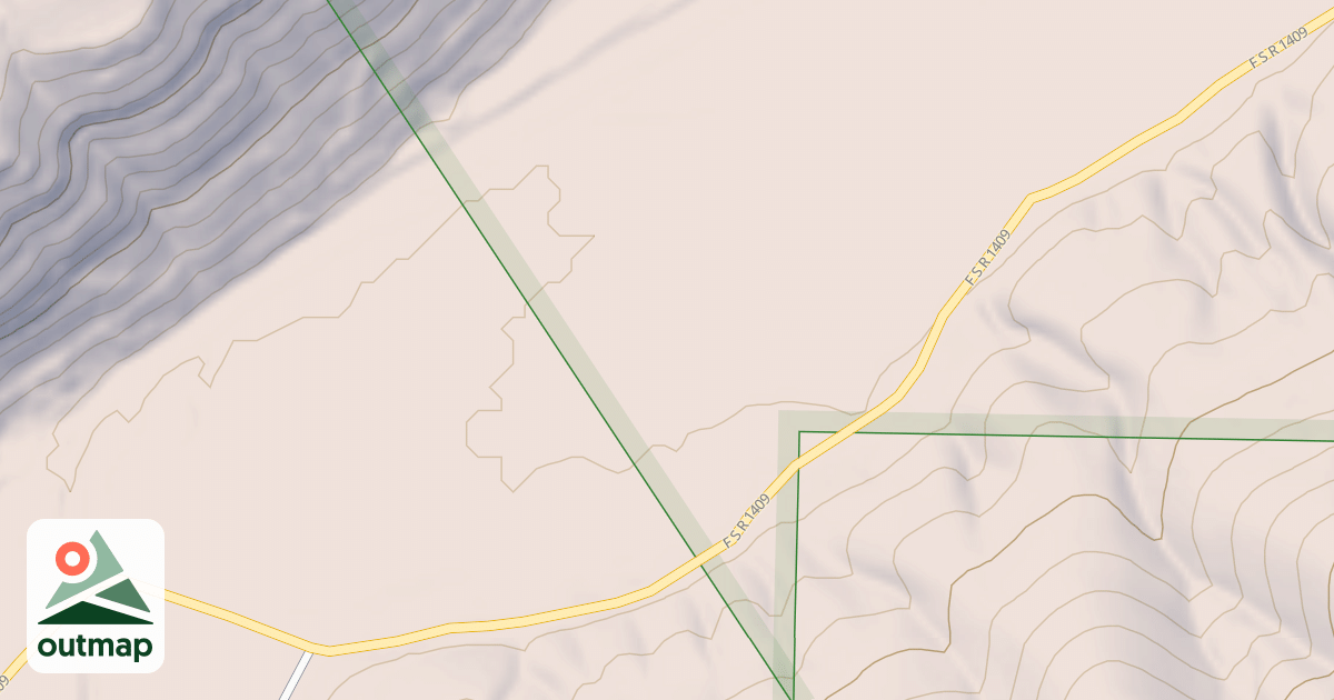 Map of MURRAY CREEK