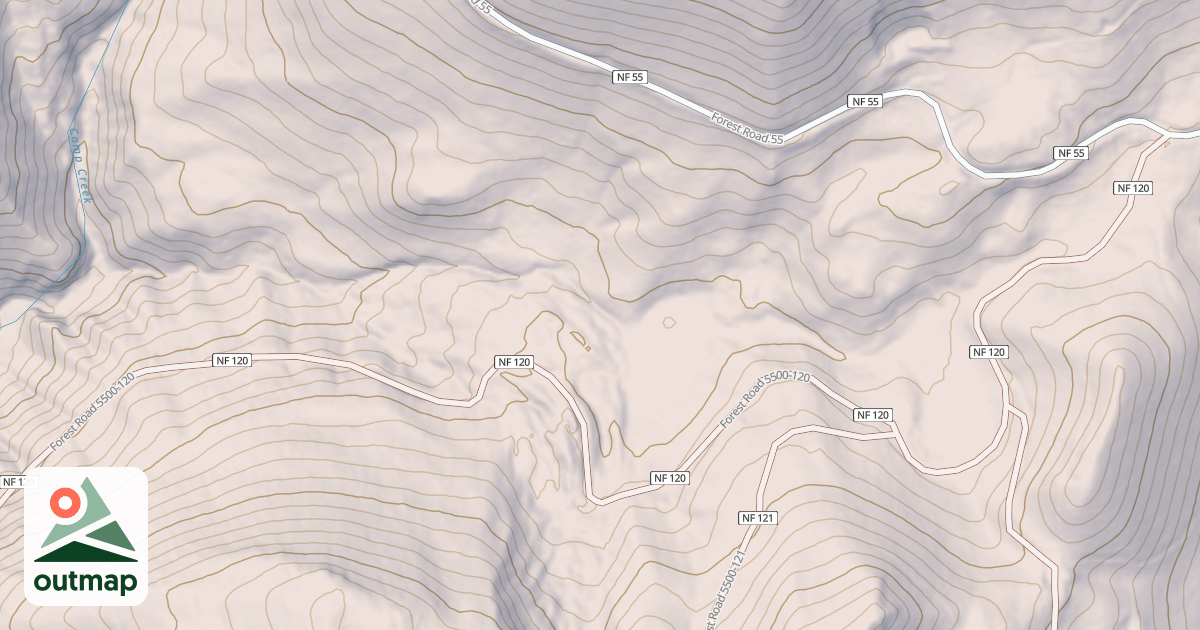 Map of MID CAMP CR