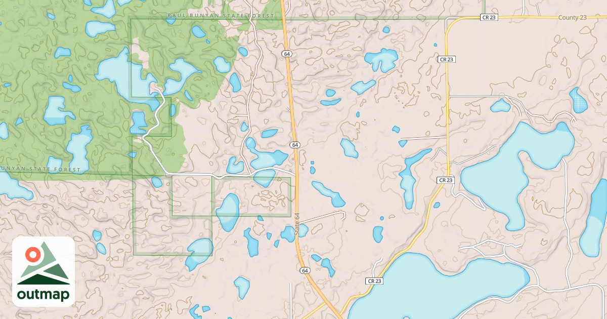 Map of Round River Drive