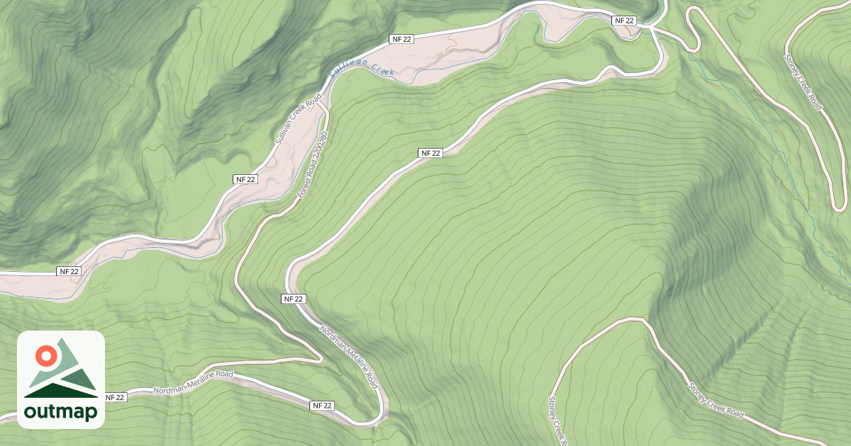 Map of NORDMAN-METALINE
