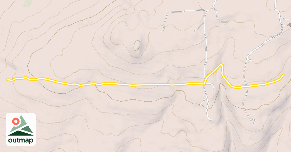 Map of Marathon Loop (Beware of Dogs)