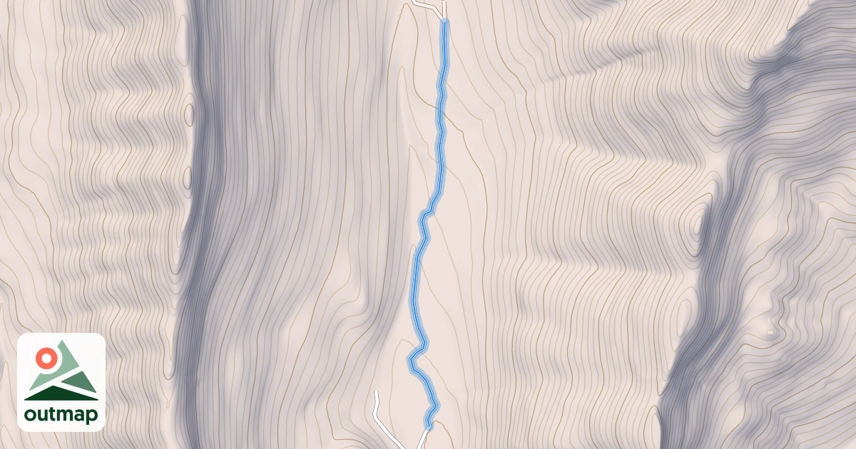 Map of Hannan Gulch West