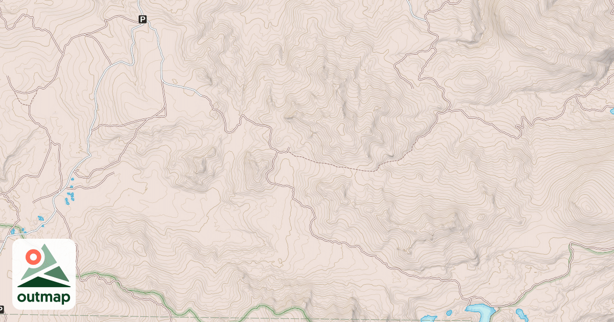 Map of MOON LAKE