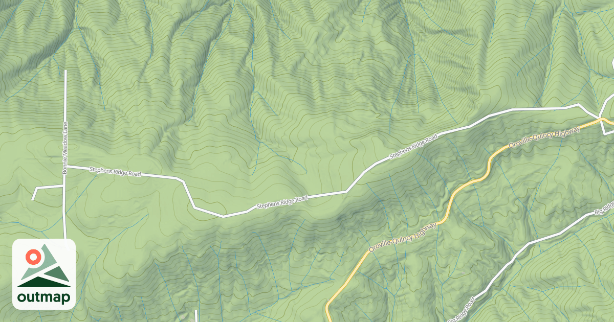 Map of KANAKA FLAT