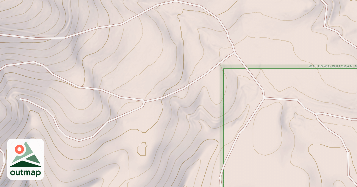 Map of USFS National Forest System Roads {A493C40F-AAA9-4108-A8C8-B2C864537E5C}