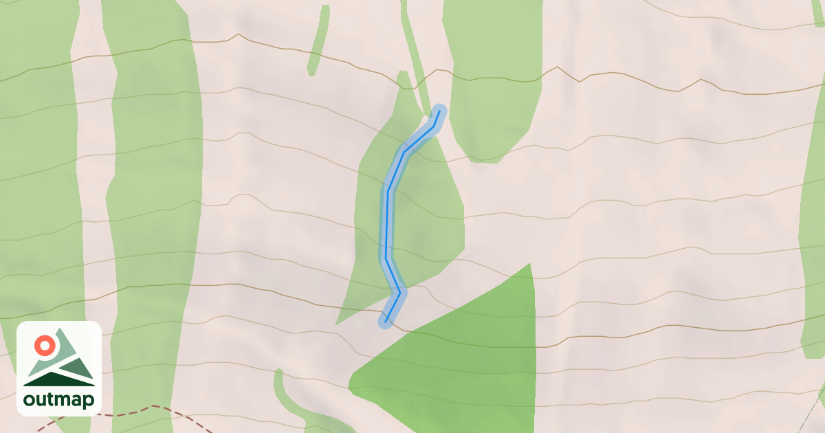 Map of Little Boulder Trail