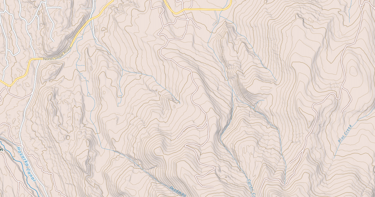 Map preview of CARTER CREEK WEST