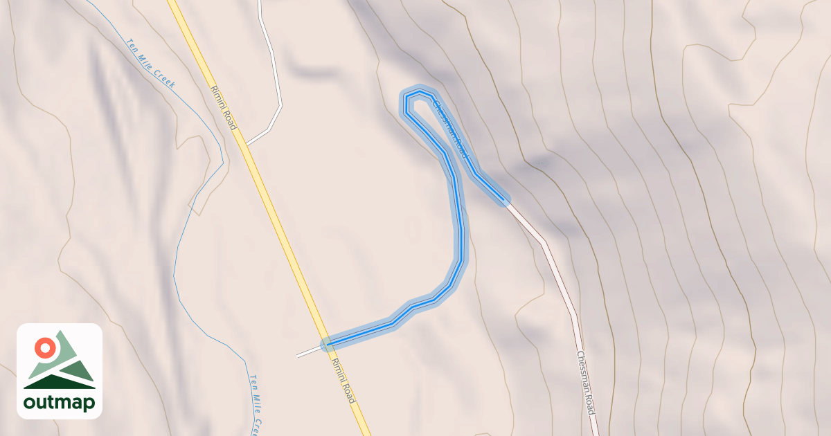 Map of Chessman Road