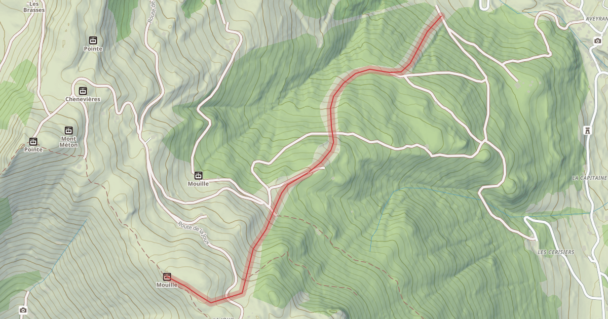 Map preview of La Joux