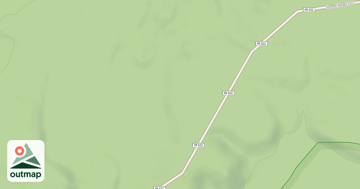 Map of FR 522F