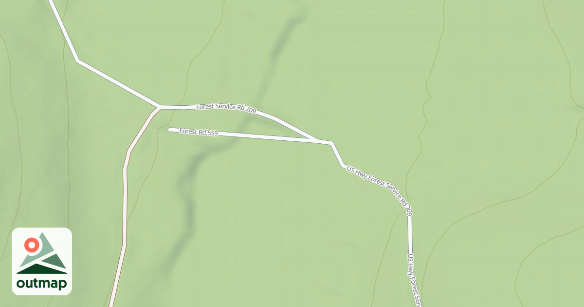 Map of ALPINE WAY
