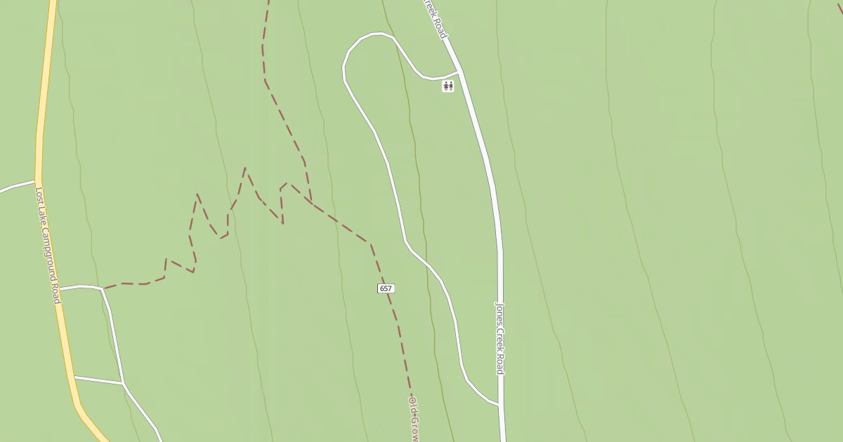 Map preview of LOST LAKE C.G. "D" LOOP