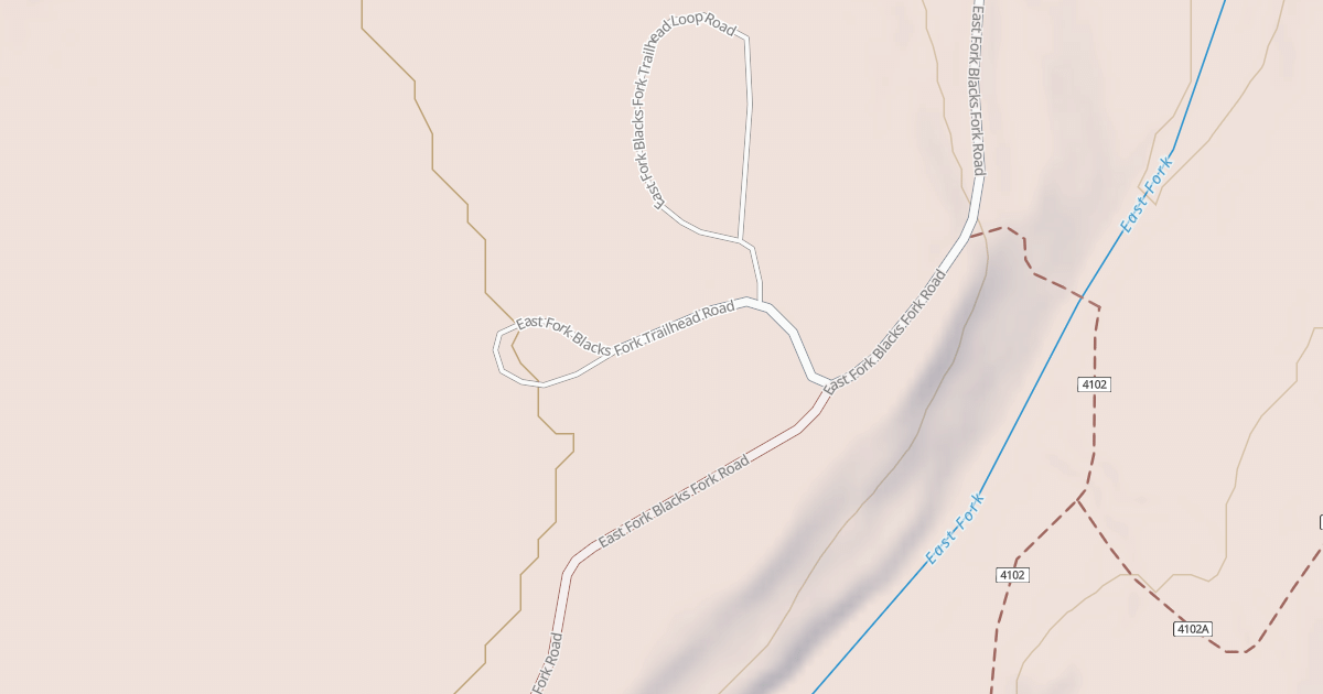 Map preview of EAST FK. BLACKS FK. T.H.