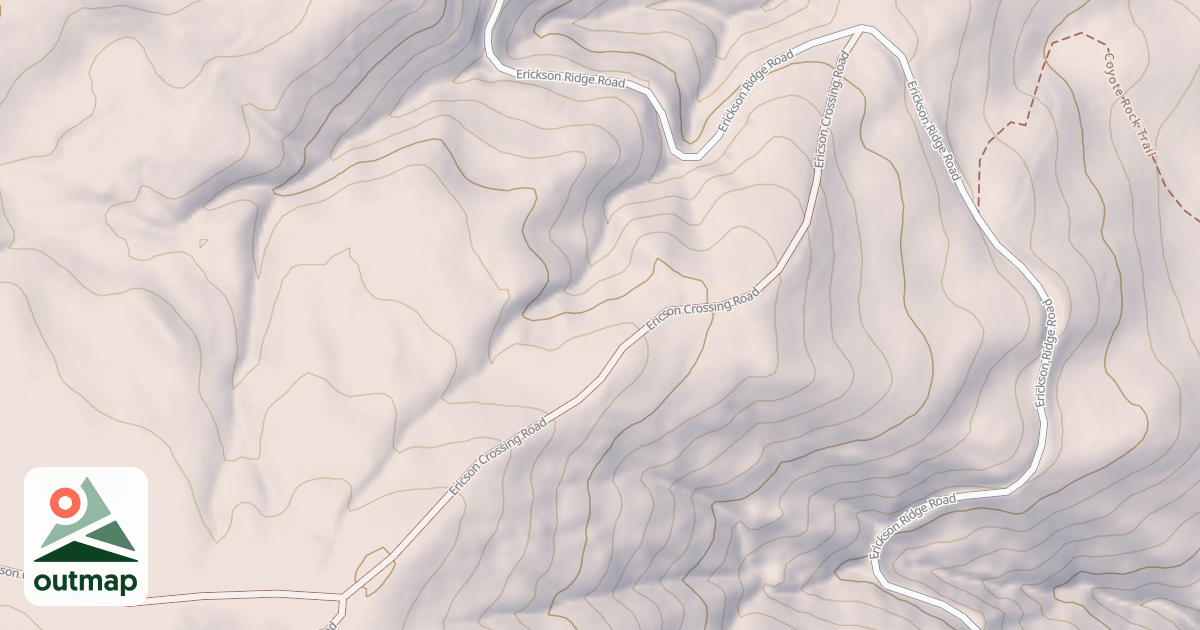 Map of ERICSON CROSSING