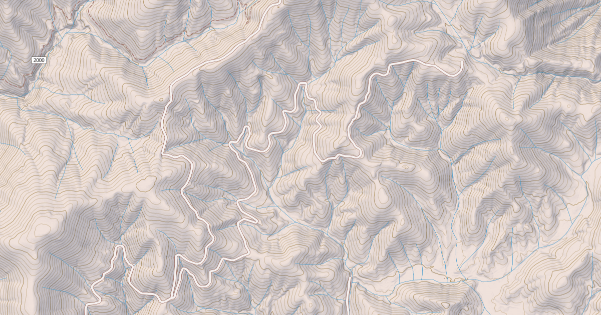 Map preview of BRUSHY BUTTE