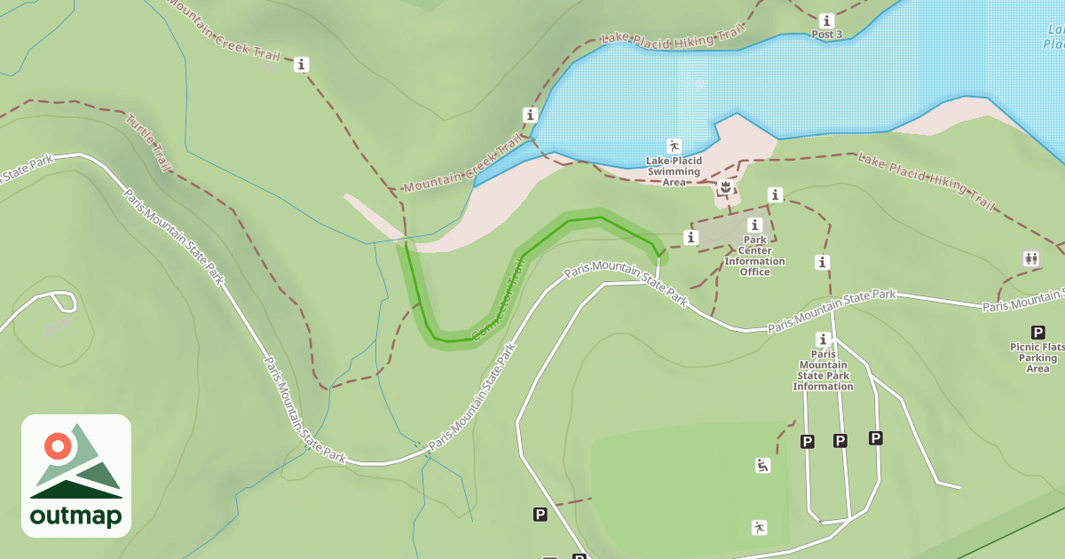 Map of Connector Trail