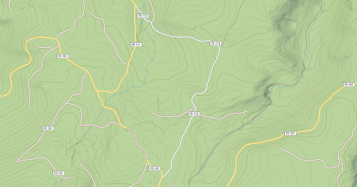 Map preview of CARLSON CREEK