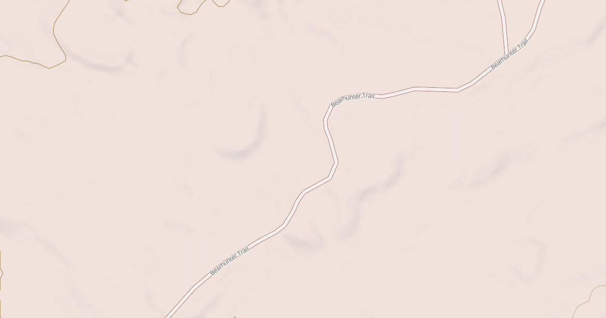 Map preview of Straight Arrows Trail