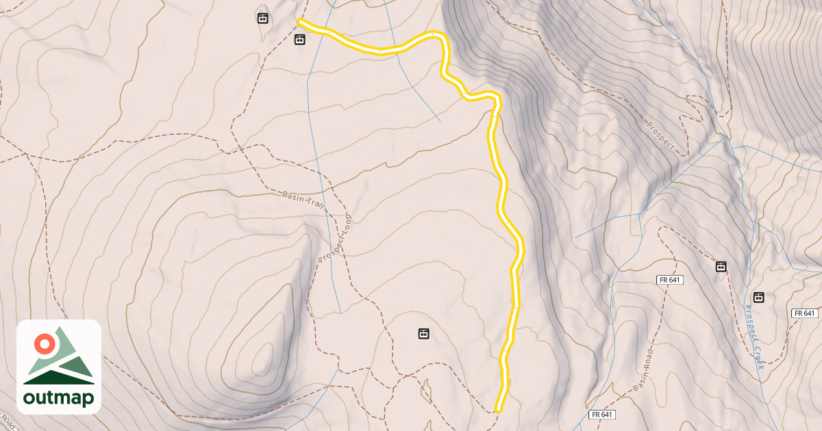 Map of Prospect Loop