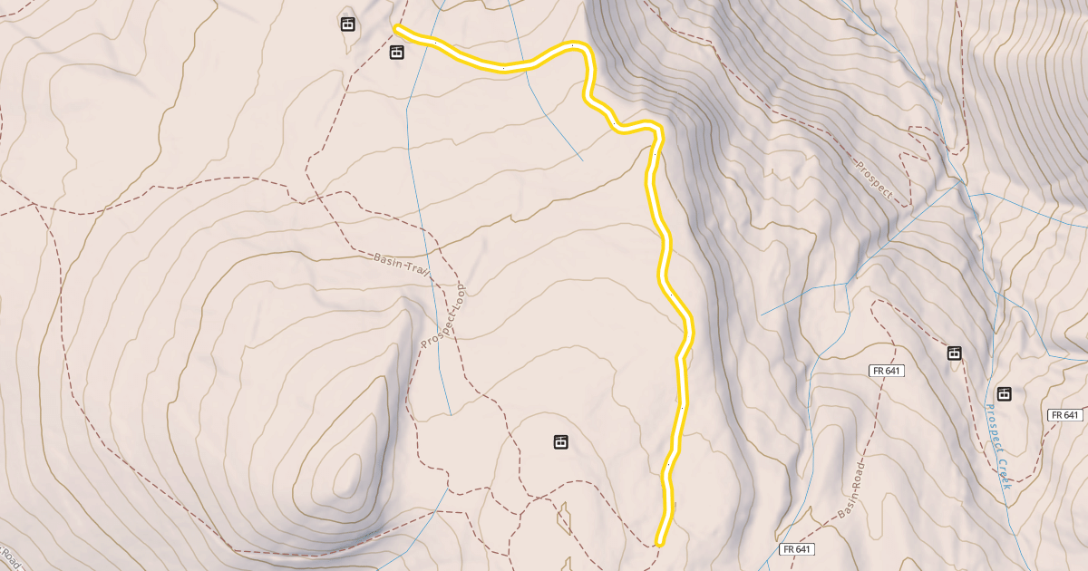 Map preview of Prospect Loop