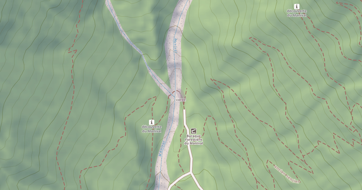 Map preview of corde