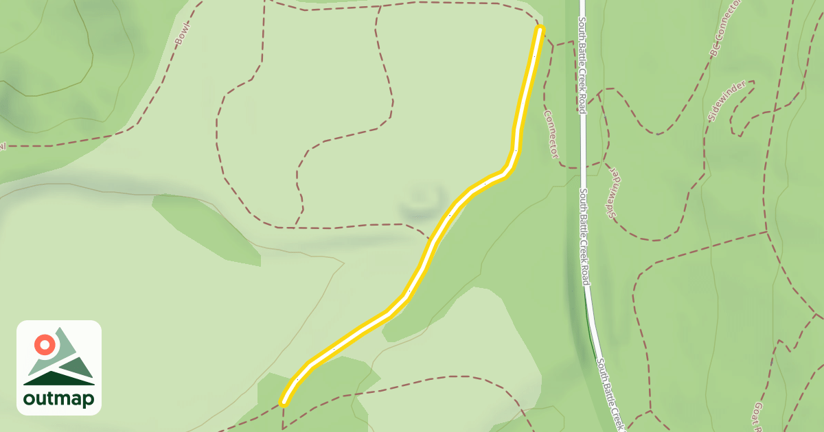 Map of Meadow Loop