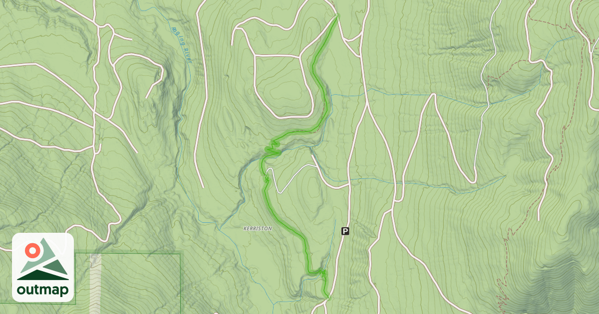 Map of Way Back! (South)