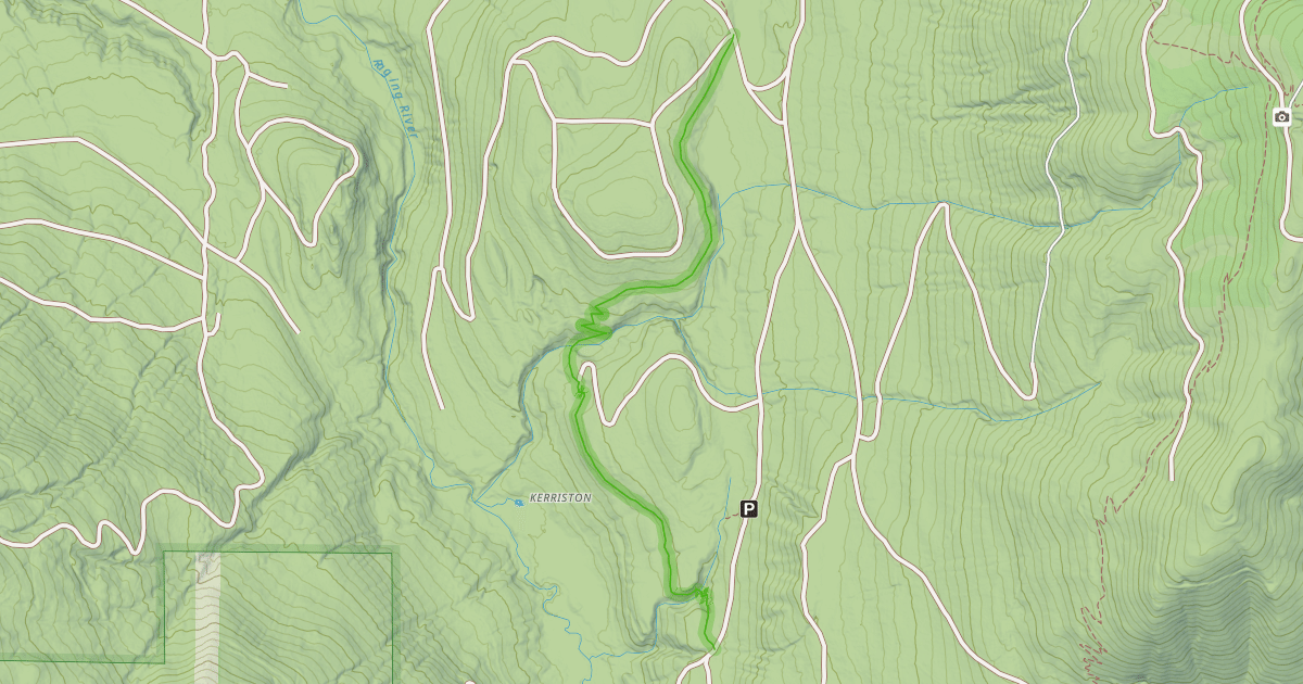 Map preview of Way Back! (South)