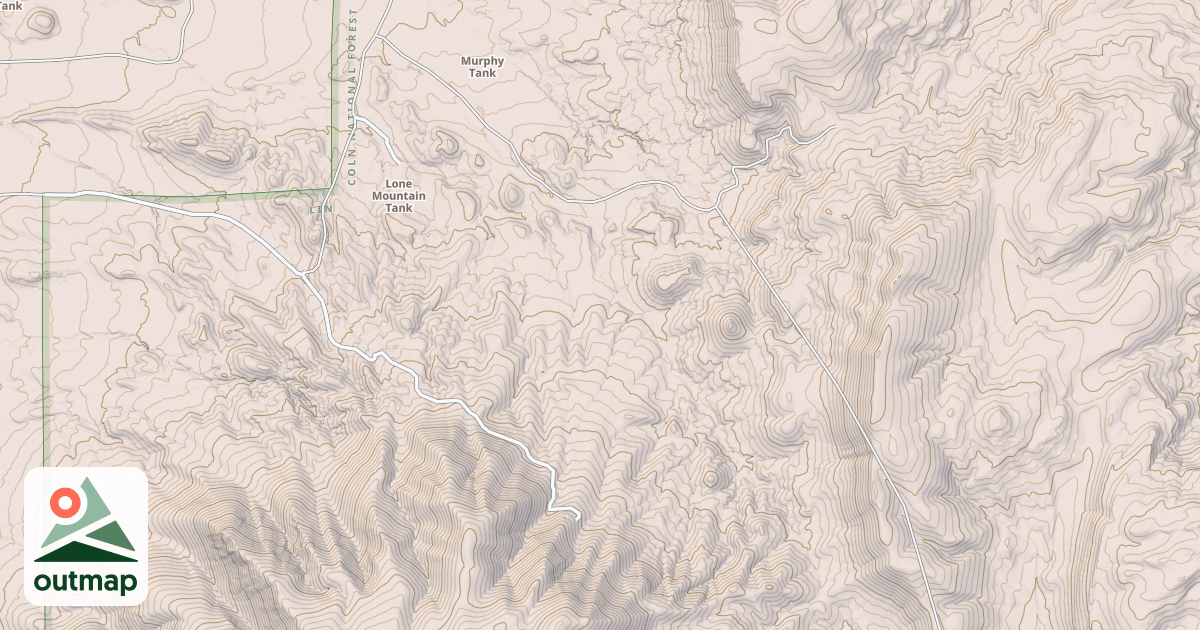 Map of USFS Motor Vehicle Use Map Roads {E6FF1C00-39AD-4C77-9756-4B0299C16771}