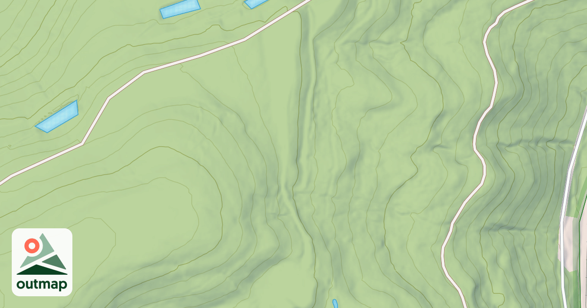 Map of BUCK RUN